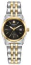Citizen® Ladies Corso Eco-Drive® Two-Tone Stainless Steel Bracelet Watch w/Black Dial 1 Citizen® Ladies Corso Eco-Drive® Two-Tone Stainless Steel Bracelet Watch w/Black Dial 1