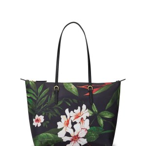 Ralph Lauren Floral Nylon Medium Keaton Tote Bag 2 Ralph Lauren Floral Nylon Medium Keaton Tote Bag 2