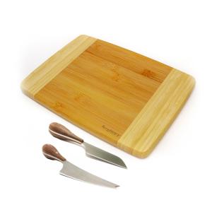 BergHoff Bamboo 3Pc Two-Toned Board Set/Aaron Probyn Cheese Knives 2 BergHoff Bamboo 3Pc Two-Toned Board Set/Aaron Probyn Cheese Knives 2