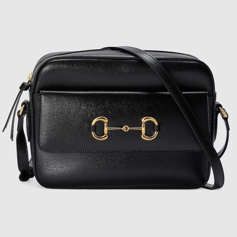 Gucci Horsebit 1955 Small Shoulder Bag - Black 2 Gucci Horsebit 1955 Small Shoulder Bag - Black 2
