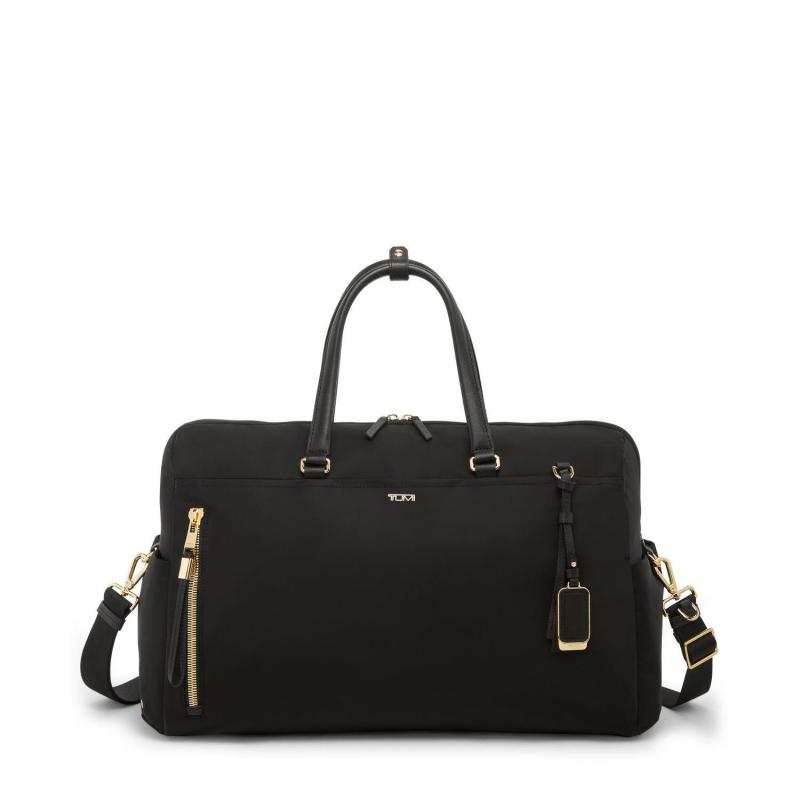 Tumi Voyageur Venice Duffel Bag - Black/Gold 2 Tumi Voyageur Venice Duffel Bag - Black/Gold 2