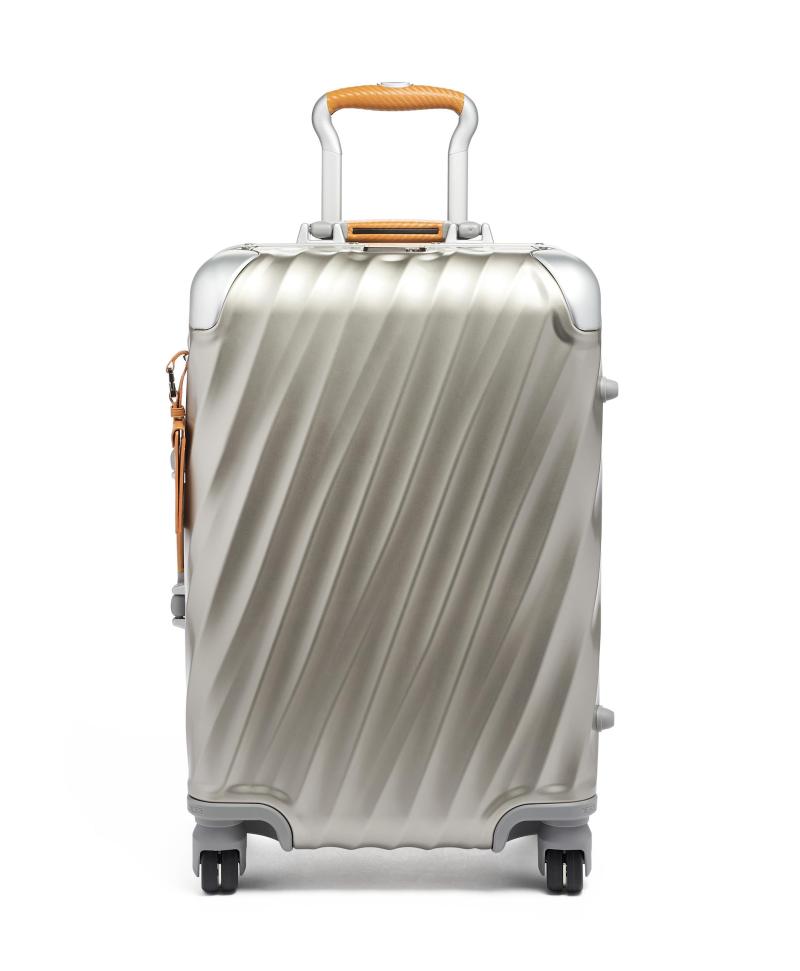 Tumi 19 Degree Titanium International Carry-On Luggage - Titanium 2 Tumi 19 Degree Titanium International Carry-On Luggage - Titanium 2