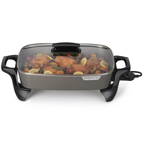 16" Presto® Ceramic Electric Skillet 2 16" Presto® Ceramic Electric Skillet 2
