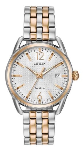 Citizen® Ladies%27 Eco-Drive® Two-Tone Rose Gold Watch 1 Citizen® Ladies%27 Eco-Drive® Two-Tone Rose Gold Watch 1