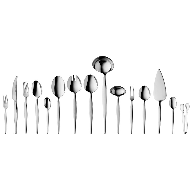 BergHoff Essentials 72Pc 18/10 Ss Flatware Set (Serv For 12), Finesse 2 BergHoff Essentials 72Pc 18/10 Ss Flatware Set (Serv For 12), Finesse 2