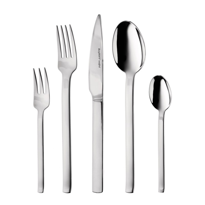 BergHoff Essentials 30Pc 18/10 Ss Flatware Set (Serv For 6), Essence 2 BergHoff Essentials 30Pc 18/10 Ss Flatware Set (Serv For 6), Essence 2