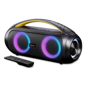iHome Color Changing Splashproof Bluetooth Boombox Black 2 iHome Color Changing Splashproof Bluetooth Boombox Black 2