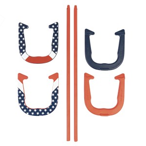 Escalade Sports Triumph Sports - Patriotic Forged Horseshoe Set 2 Escalade Sports Triumph Sports - Patriotic Forged Horseshoe Set 2