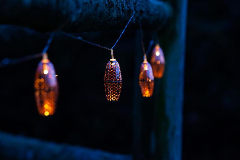 Allsop Home & Garden Marrakesh Copper Metallic String Light 2 Allsop Home & Garden Marrakesh Copper Metallic String Light 2