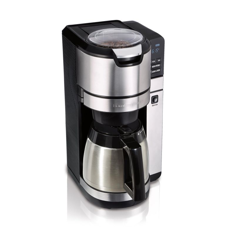 Hamilton Beach® Programmable Grind & Brew Coffeemaker 2 Hamilton Beach® Programmable Grind & Brew Coffeemaker 2