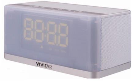 VivitarĀ® Bluetooth Clock Radio & Speaker 1 VivitarĀ® Bluetooth Clock Radio & Speaker 1