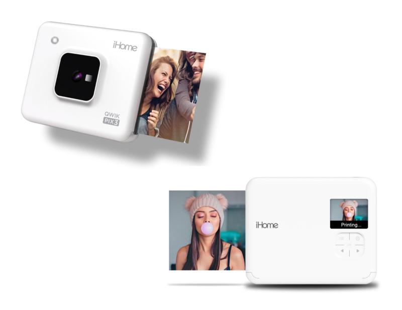 iHome 3"x3" Photo Instant Print 2-in-1 Camera 1 iHome 3"x3" Photo Instant Print 2-in-1 Camera 1