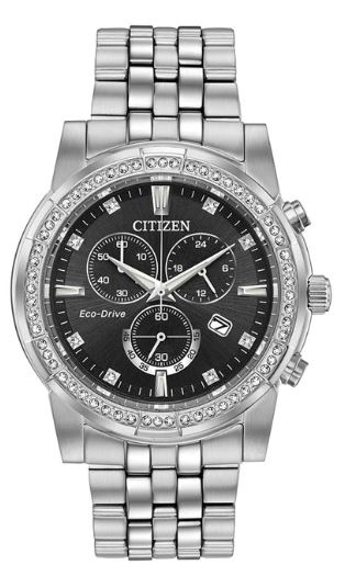 Citizen® Men%27s Corso Eco-Drive® Stainless Steel Watch w/Black Dial 1 Citizen® Men%27s Corso Eco-Drive® Stainless Steel Watch w/Black Dial 1