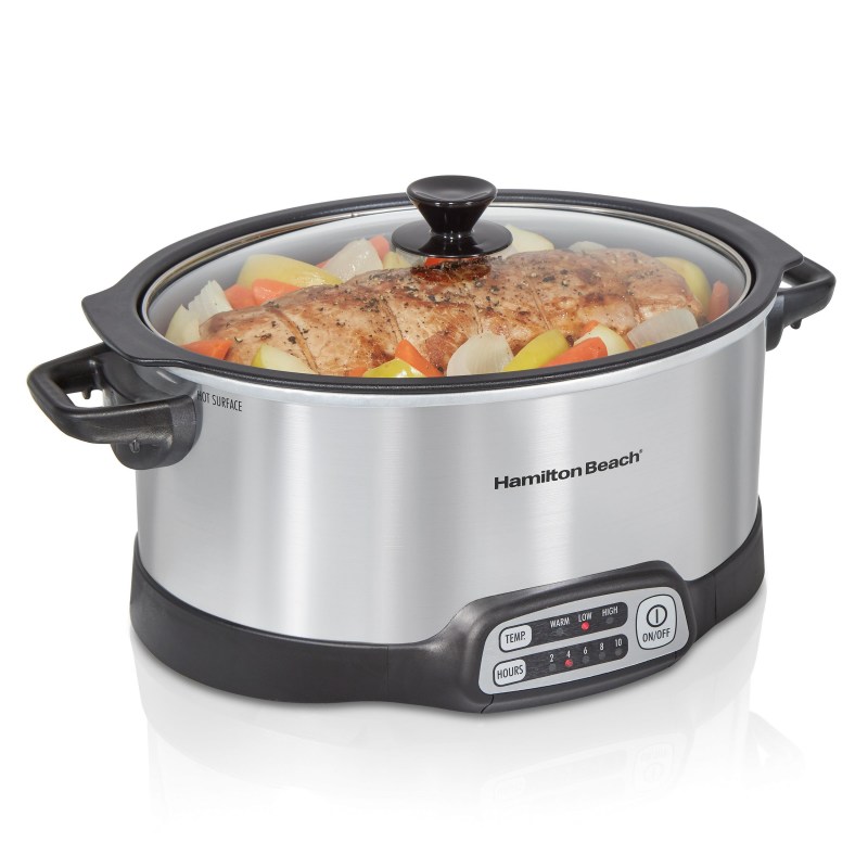 Hamilton Beach Stovetop Sear & Cook Slow Cooker, 6 Quart Capacity, 33662 2 Hamilton Beach Stovetop Sear & Cook Slow Cooker, 6 Quart Capacity, 33662 2