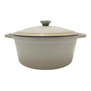 BergHoff® Neo 7Qt Cast Iron Round Cov Dutch Oven Meringue 2 BergHoff® Neo 7Qt Cast Iron Round Cov Dutch Oven Meringue 2