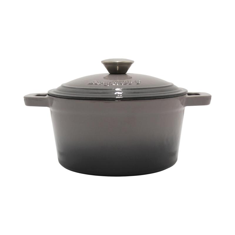 BergHoff® Neo 3Qt Cast Iron Cov Dutch Oven Oyster 2 BergHoff® Neo 3Qt Cast Iron Cov Dutch Oven Oyster 2