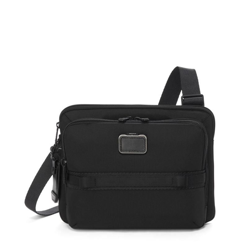 Tumi Alpha Bravo Service Crossbody Bag - Black 2 Tumi Alpha Bravo Service Crossbody Bag - Black 2