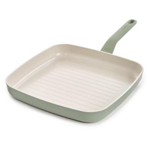 BergHoff Leo Balance Ns Ceramic Grill Pan 11", Recycled Aluminum, Sage 2 BergHoff Leo Balance Ns Ceramic Grill Pan 11", Recycled Aluminum, Sage 2