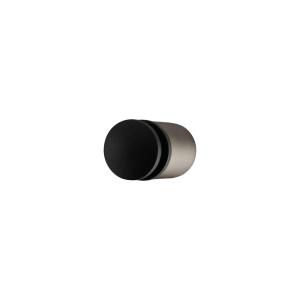 Blomus Entra Wall Mounted Doorstop 4 Cm - Burnt Black Metal 2 Blomus Entra Wall Mounted Doorstop 4 Cm - Burnt Black Metal 2