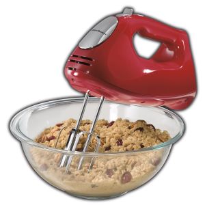 Hamilton Beach® Red Ensemble Hand Mixer w/Snap-On Case 2 Hamilton Beach® Red Ensemble Hand Mixer w/Snap-On Case 2