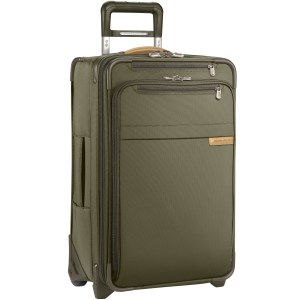 Briggs & Riley™ Baseline Domestic Carry-On Expandable Upright Bag (Olive) 1 Briggs & Riley™ Baseline Domestic Carry-On Expandable Upright Bag (Olive) 1