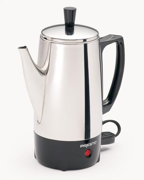 Presto® 6 Cup Stainless Steel Perk 2 Presto® 6 Cup Stainless Steel Perk 2