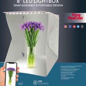 Vivitar® 8" LED Foldable Lightbox 1 Vivitar® 8" LED Foldable Lightbox 1