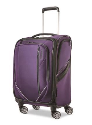 Samsonite® American Tourister® Zoom Turbo 20" Spinner Suitcase (Purple) 2 Samsonite® American Tourister® Zoom Turbo 20" Spinner Suitcase (Purple) 2