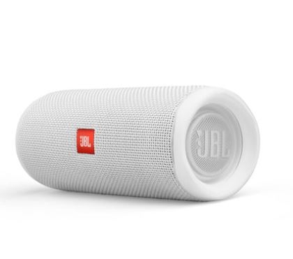 JBL Flip 5 Waterproof Portable Speaker White 1 JBL Flip 5 Waterproof Portable Speaker White 1