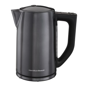 Hamilton Beach Variable Temperature Electric Kettle, 1.7 Liter Capacity, Black Stainless Steel 2 Hamilton Beach Variable Temperature Electric Kettle, 1.7 Liter Capacity, Black Stainless Steel 2