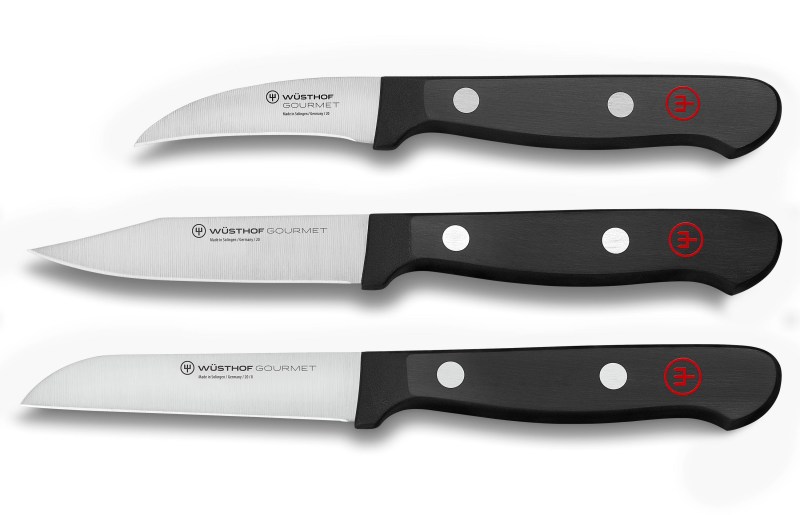 Wusthof 3Pc Gourmet Paring Knife Set 2 Wusthof 3Pc Gourmet Paring Knife Set 2
