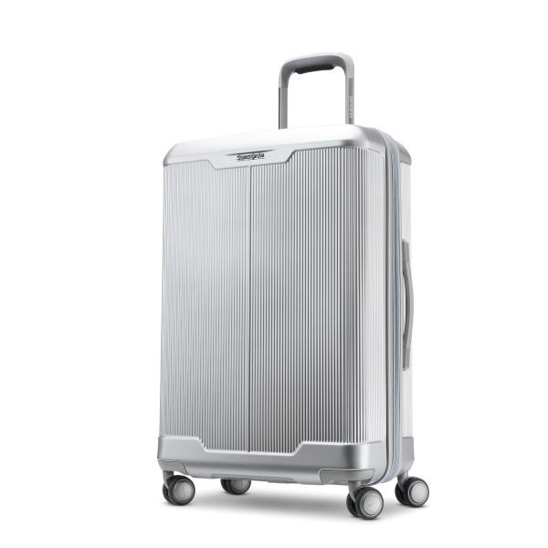 Samsonite® Silhouette 17 Hs 25" Medium Exp Spinner Luggage - Aluminum Silver 2 Samsonite® Silhouette 17 Hs 25" Medium Exp Spinner Luggage - Aluminum Silver 2