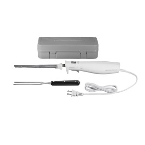 Hamilton Beach Electric Knife Set w/Fork And Case, Ergonomic Design, Stainless Steel Reciprocatin 2 Hamilton Beach Electric Knife Set w/Fork And Case, Ergonomic Design, Stainless Steel Reciprocatin 2