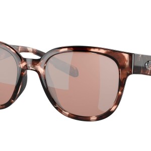 Costa Del Mar Salina Sunglasses - (Frame) Coral Tortoise; (Lens) Copper Silver Mirror, 580P 2 Costa Del Mar Salina Sunglasses - (Frame) Coral Tortoise; (Lens) Copper Silver Mirror, 580P 2