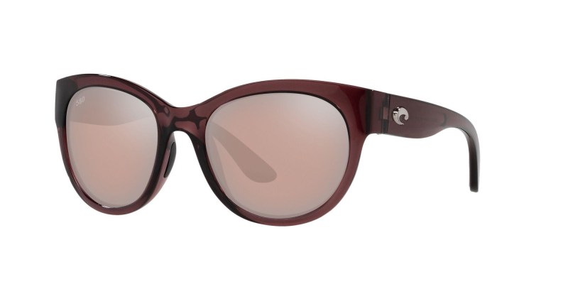 Costa Del Mar Maya Sunglasses - (Frame) Shiny Urchin Crystal; (Lens) Copper Silver Mirror, 580G 2 Costa Del Mar Maya Sunglasses - (Frame) Shiny Urchin Crystal; (Lens) Copper Silver Mirror, 580G 2
