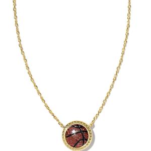 Kendra Scott Basketball Short Pendant - Gold 2 Kendra Scott Basketball Short Pendant - Gold 2