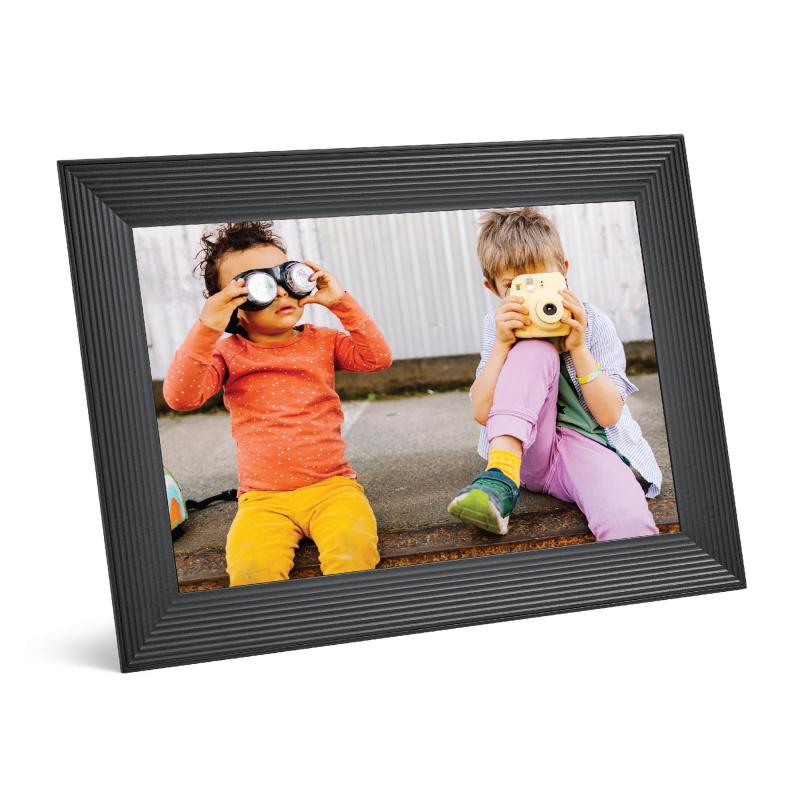 Aura 10.1" Carver Digital Photo Frame - Gravel (Black) 2 Aura 10.1" Carver Digital Photo Frame - Gravel (Black) 2