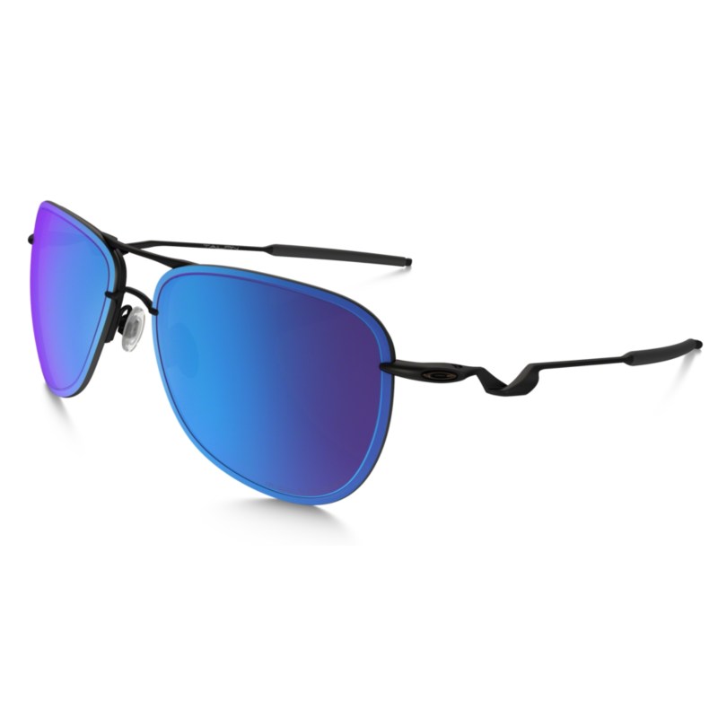 Oakley® Tailpin Sunglasses - Satin Black w/ Sapphire Iridium Polarized Lens 1 Oakley® Tailpin Sunglasses - Satin Black w/ Sapphire Iridium Polarized Lens 1