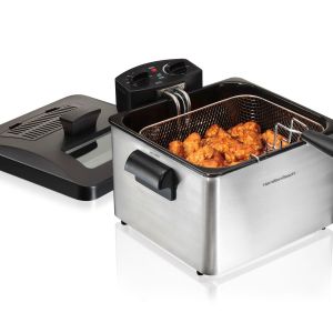 Hamilton Beach® Professional-Style Deep Fryer w/Double Basket 2 Hamilton Beach® Professional-Style Deep Fryer w/Double Basket 2
