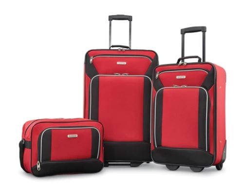 Samsonite® American Tourister® Red/Black Fieldbrook Xlt 3 Piece Luggage Set 2 Samsonite® American Tourister® Red/Black Fieldbrook Xlt 3 Piece Luggage Set 2