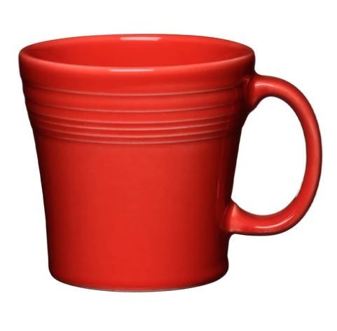 Fiesta Scarlet Tapered Mug 2 Fiesta Scarlet Tapered Mug 2