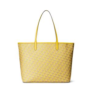 Ralph Lauren Collins Coated Canvas Tote Bag 2 Ralph Lauren Collins Coated Canvas Tote Bag 2