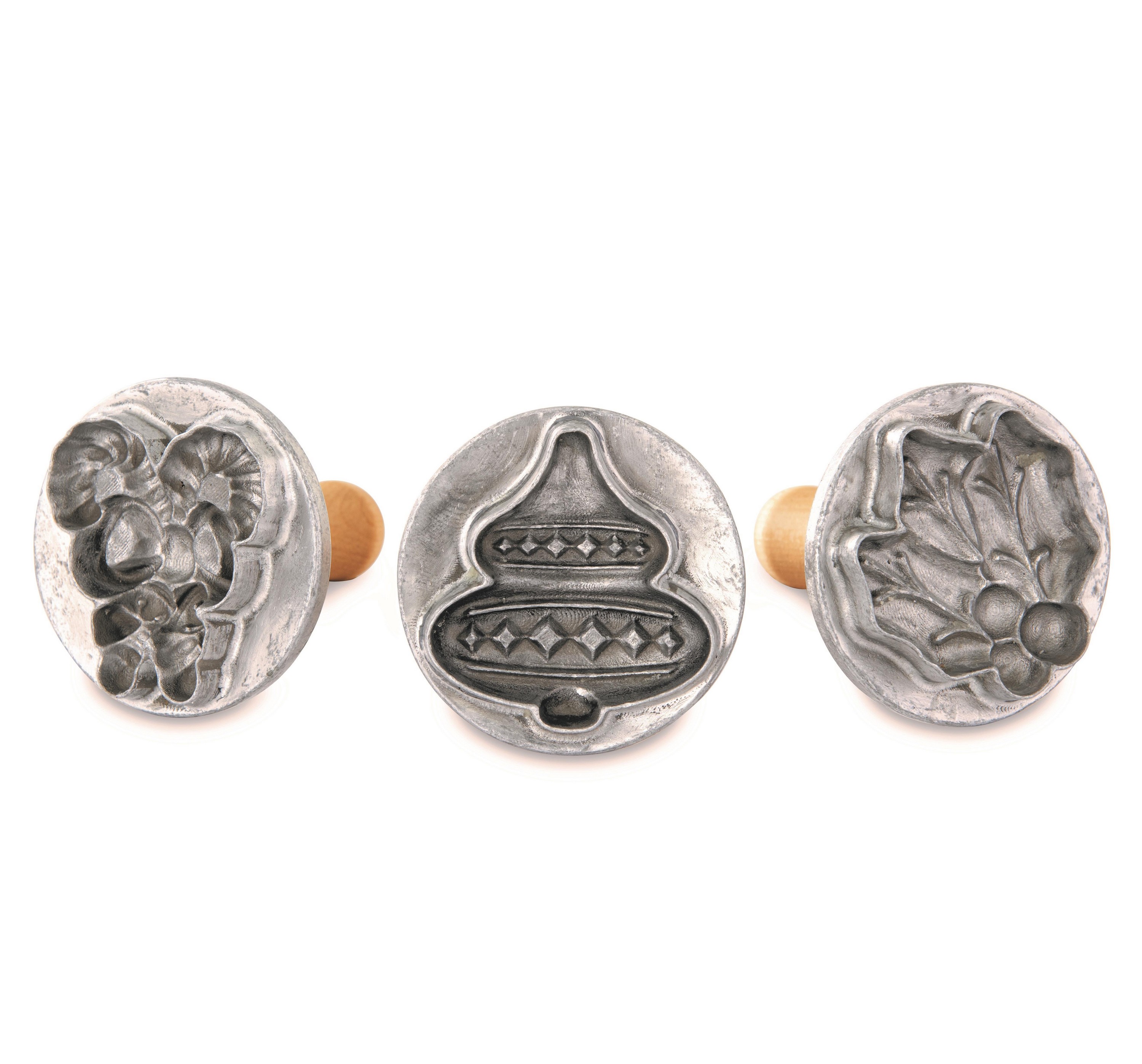 Nordic Ware Holiday Cookie Stamp Cut-Outs - Set Of 3 2