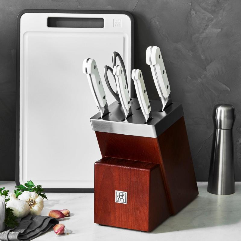 Zwilling Pro Le Blanc 7Pc Self-Sharpening Knife Block Set 2 Zwilling Pro Le Blanc 7Pc Self-Sharpening Knife Block Set 2