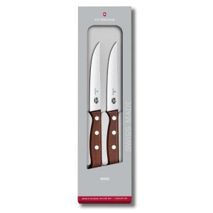 Victorinox Swiss Army Corporate Gifts Cutlery 2-Pc Steak Set Wavy 4.75" Boxed 2 Victorinox Swiss Army Corporate Gifts Cutlery 2-Pc Steak Set Wavy 4.75" Boxed 2