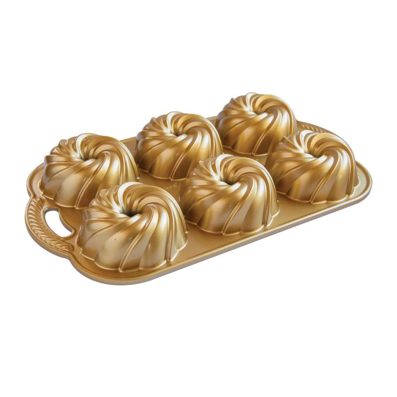 Nordic Ware Swirl Bundtlette Pan 2 Nordic Ware Swirl Bundtlette Pan 2