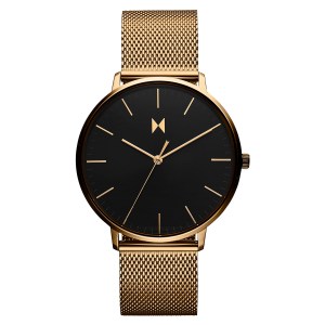 MVMT Mens Legacy Slim Lion Gold Stainless Steel Mesh Watch Black Dial 2 MVMT Mens Legacy Slim Lion Gold Stainless Steel Mesh Watch Black Dial 2