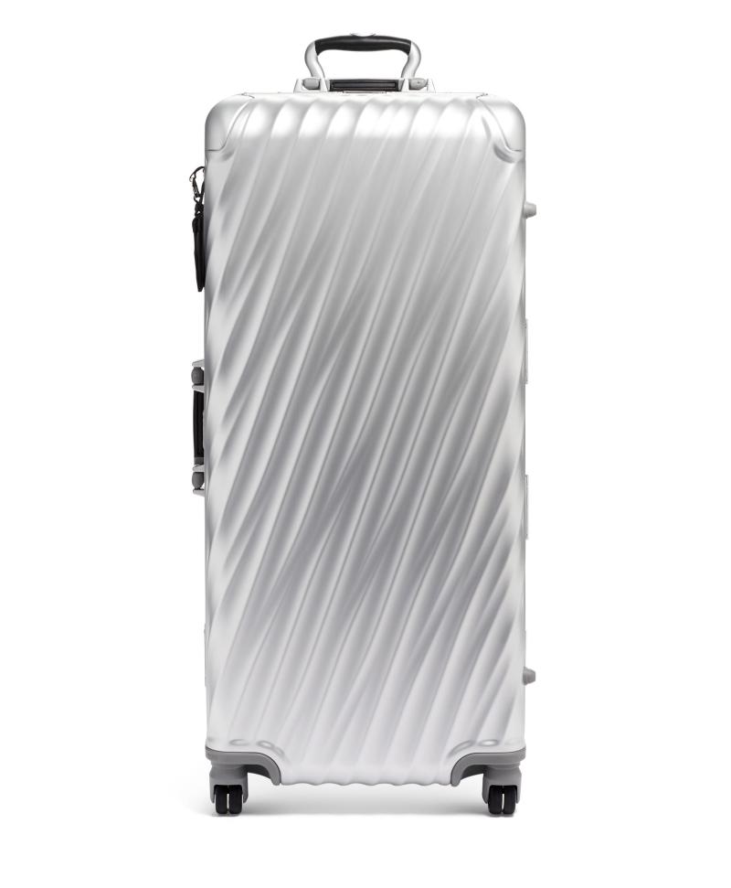 Tumi 19 Degree Aluminum Rolling Trunk Luggage - Silver 2 Tumi 19 Degree Aluminum Rolling Trunk Luggage - Silver 2