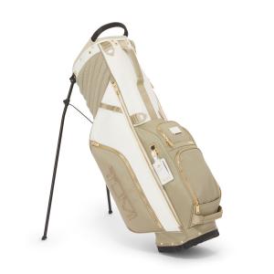 Tumi Alpha Golf Stand Bag- Off White/Tan 2 Tumi Alpha Golf Stand Bag- Off White/Tan 2