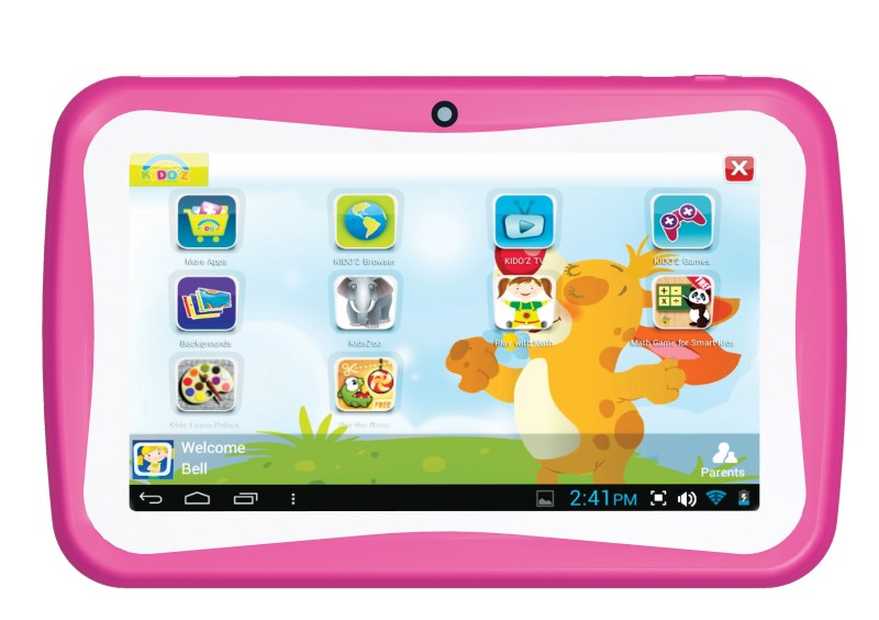 Supersonic® 7" Android Dual Core Kids Tablet (Pink) 1 Supersonic® 7" Android Dual Core Kids Tablet (Pink) 1